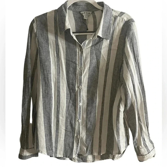 Orvis Women’s Long Sleeve Button-Up Top - Picture 1 of 7